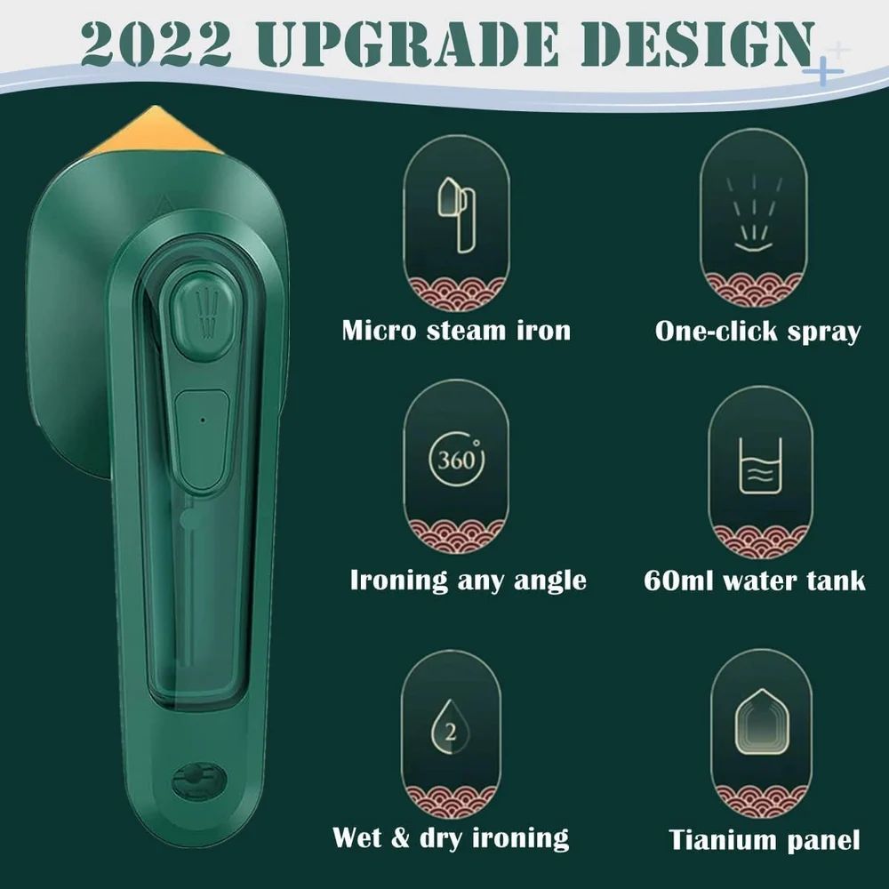 Electric Portable Mini Ironing Steam Press