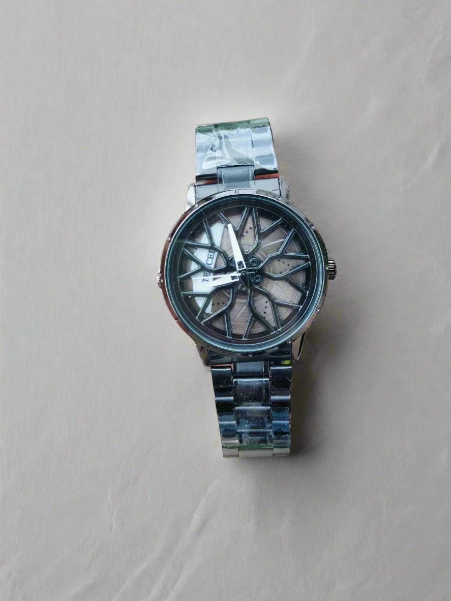 Stereoscopic Car Wheel Watch