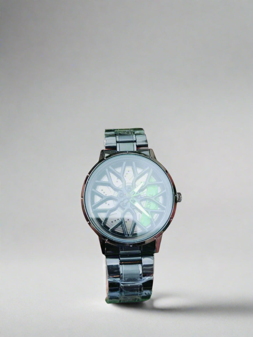 Stereoscopic Car Wheel Watch