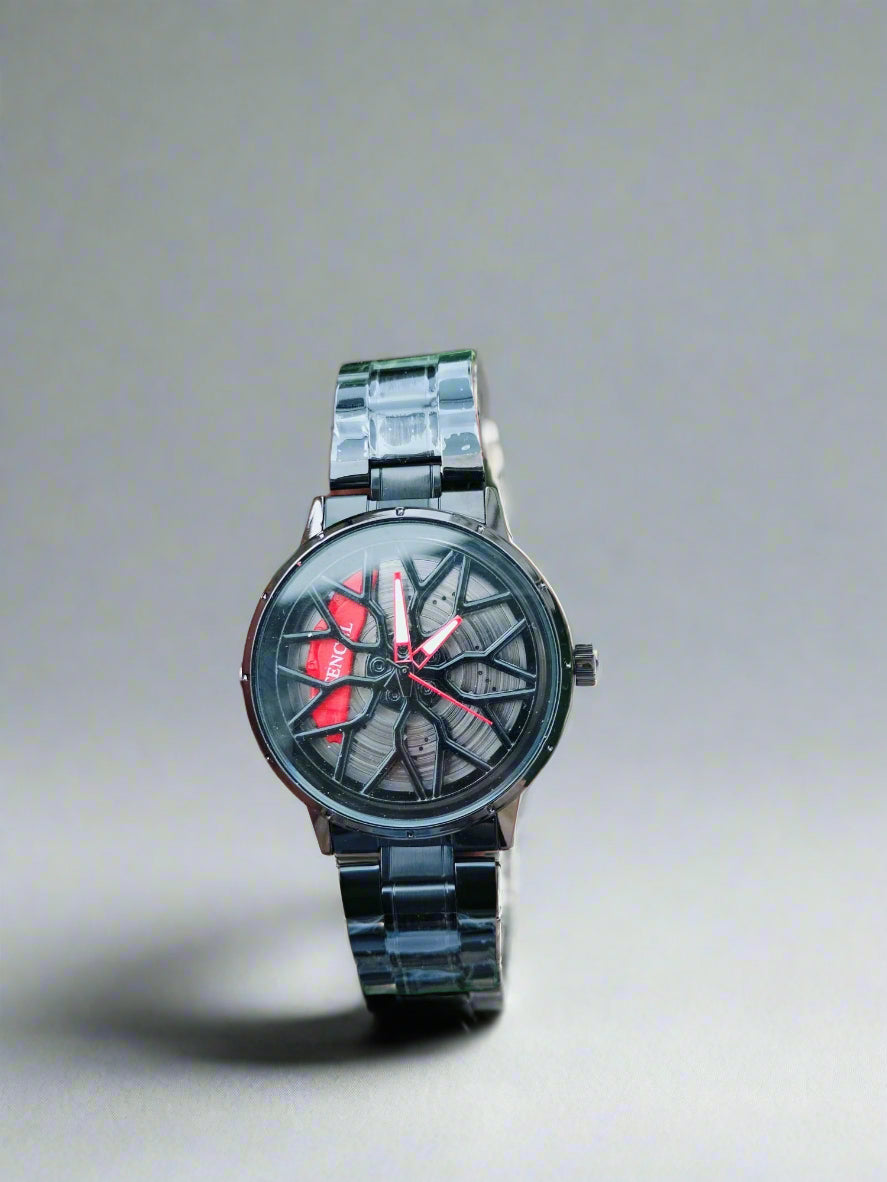 Stereoscopic Car Wheel Watch