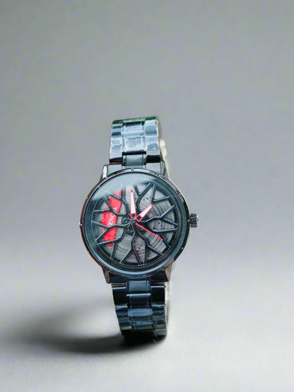 Stereoscopic Car Wheel Watch